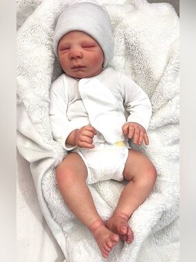 Reborn Doll Realborn Dominic Hand Painted One of a Kind Realistic Newborn Doll